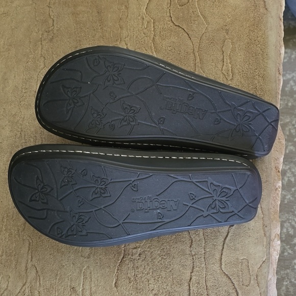 Alegria size 39 or women's 8 sandals shoes multi color - Picture 3 of 4